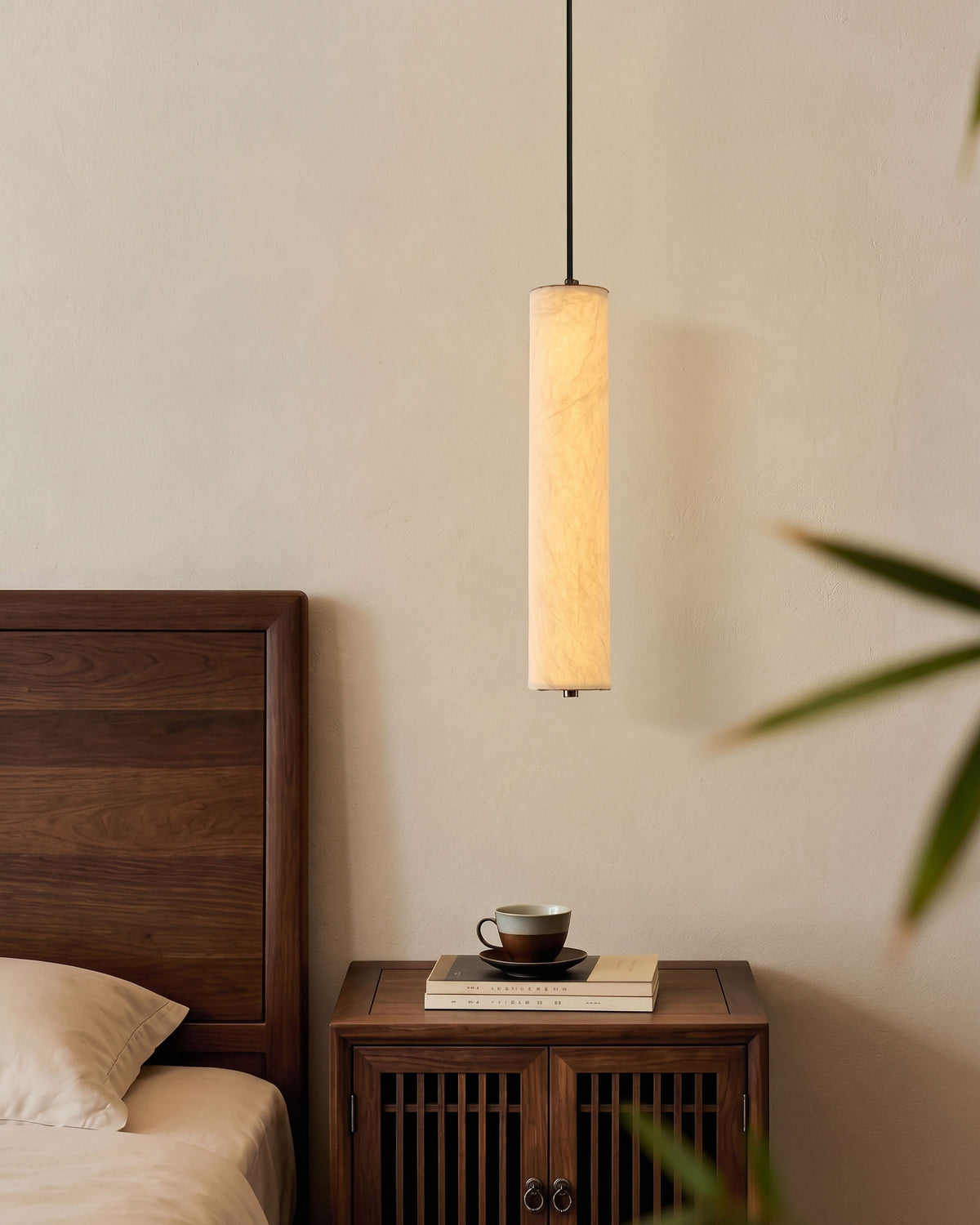 Ingrid Natural Silk Pendant Light – detail 11