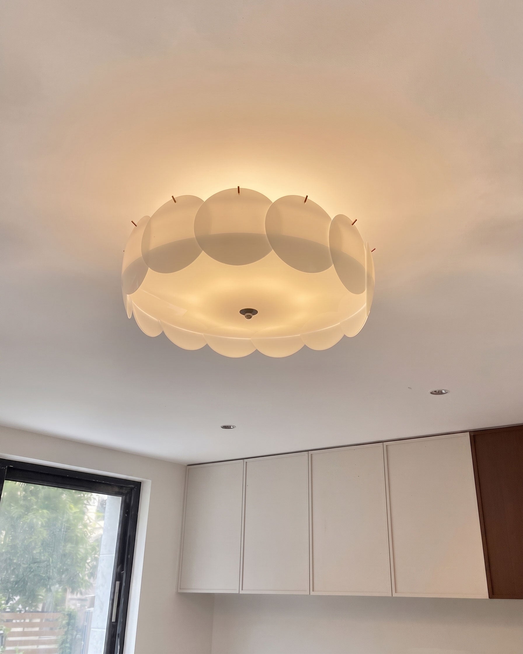 Isla Glass Flush Mount