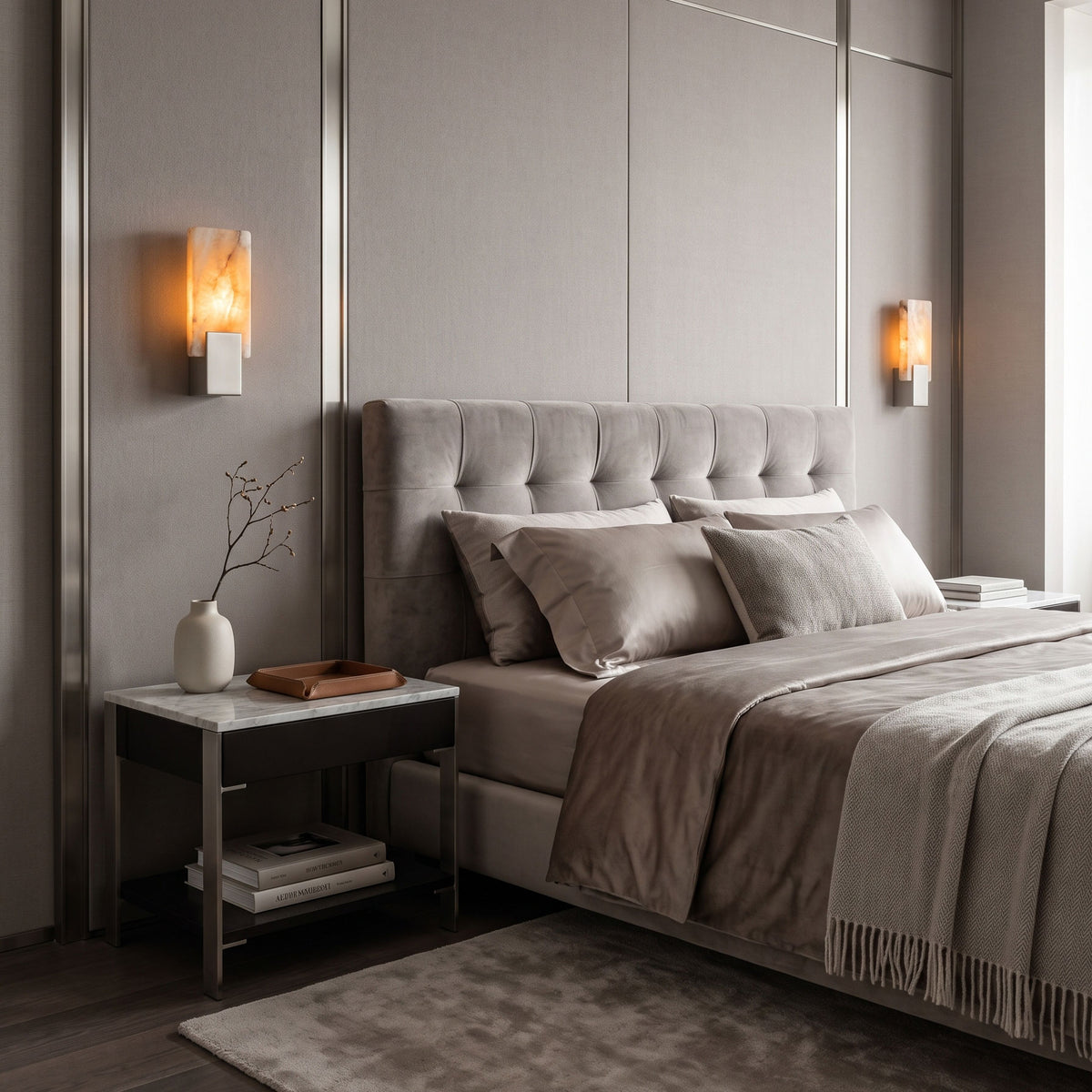 Iverson Alabaster Wall Sconce