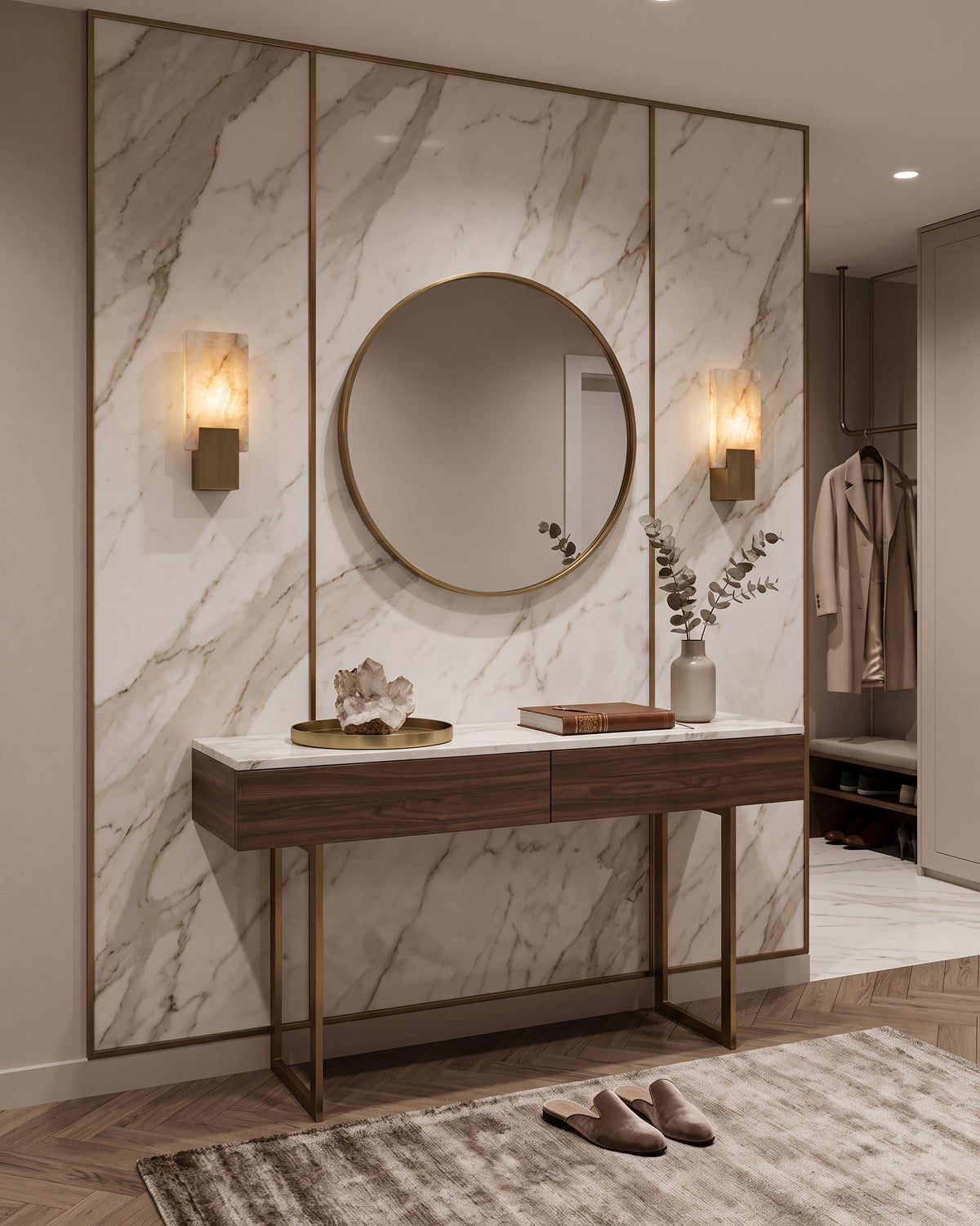 Iverson Alabaster Wall Sconce