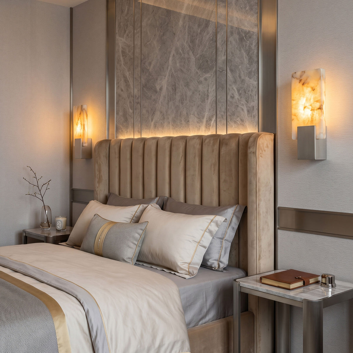 Iverson Alabaster Wall Sconce