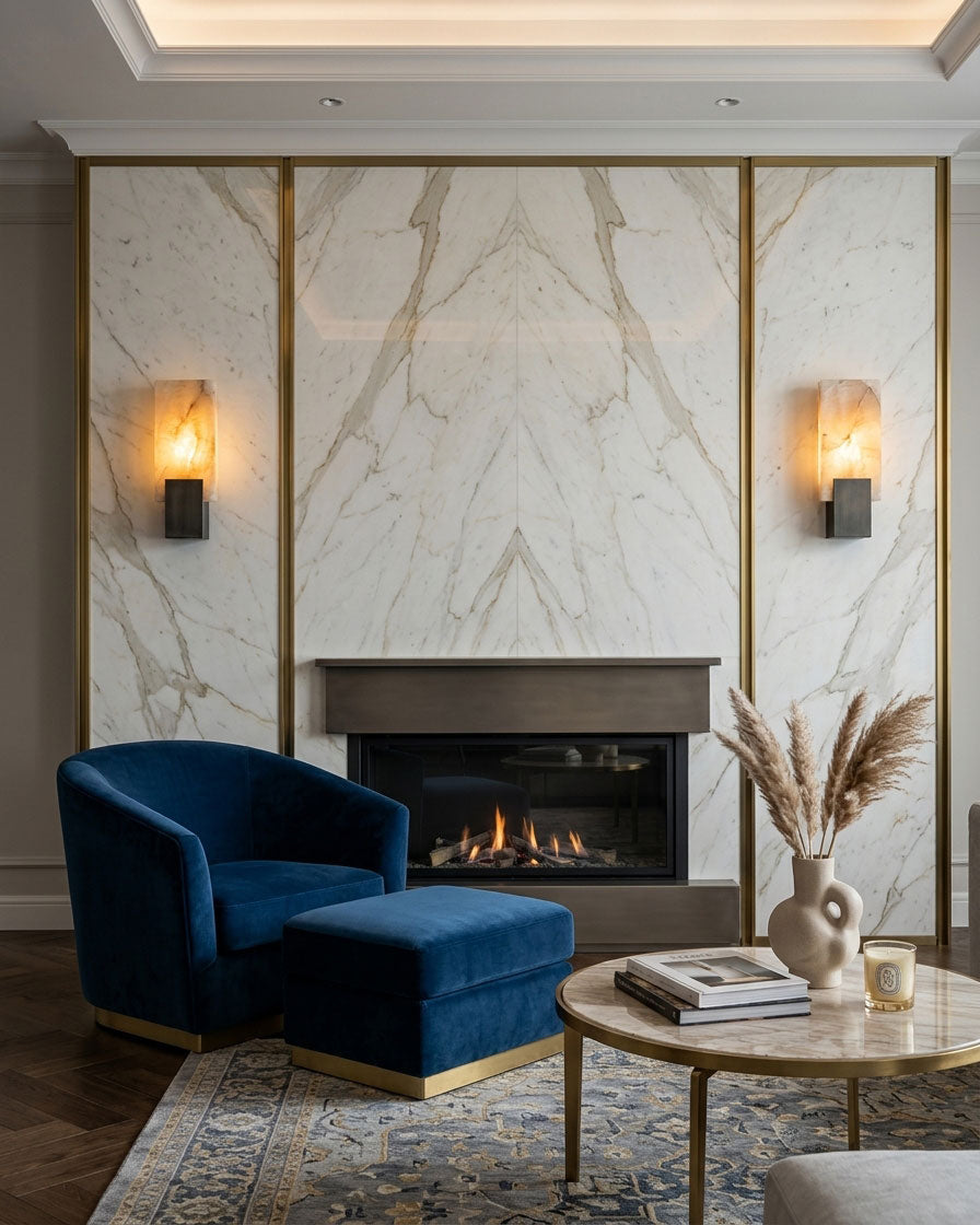 Iverson Alabaster Wall Sconce