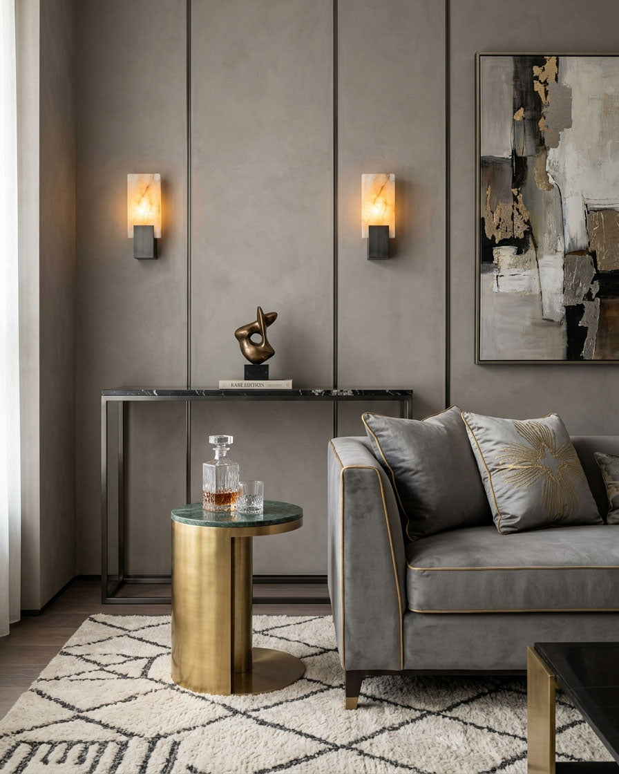 Iverson Alabaster Wall Sconce