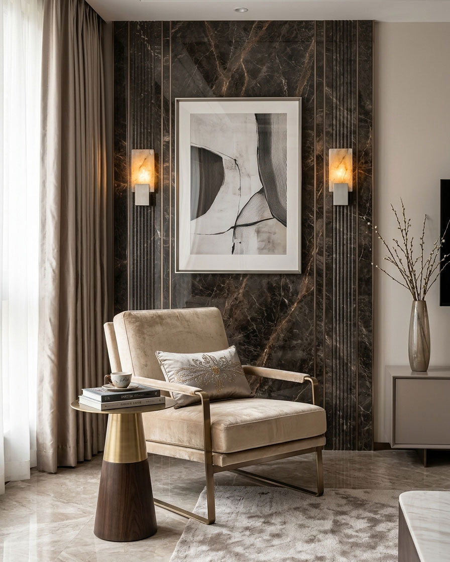 Iverson Alabaster Wall Sconce
