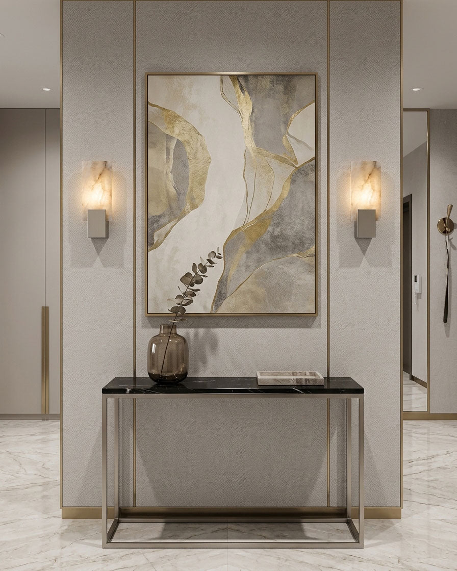 Iverson Alabaster Wall Sconce