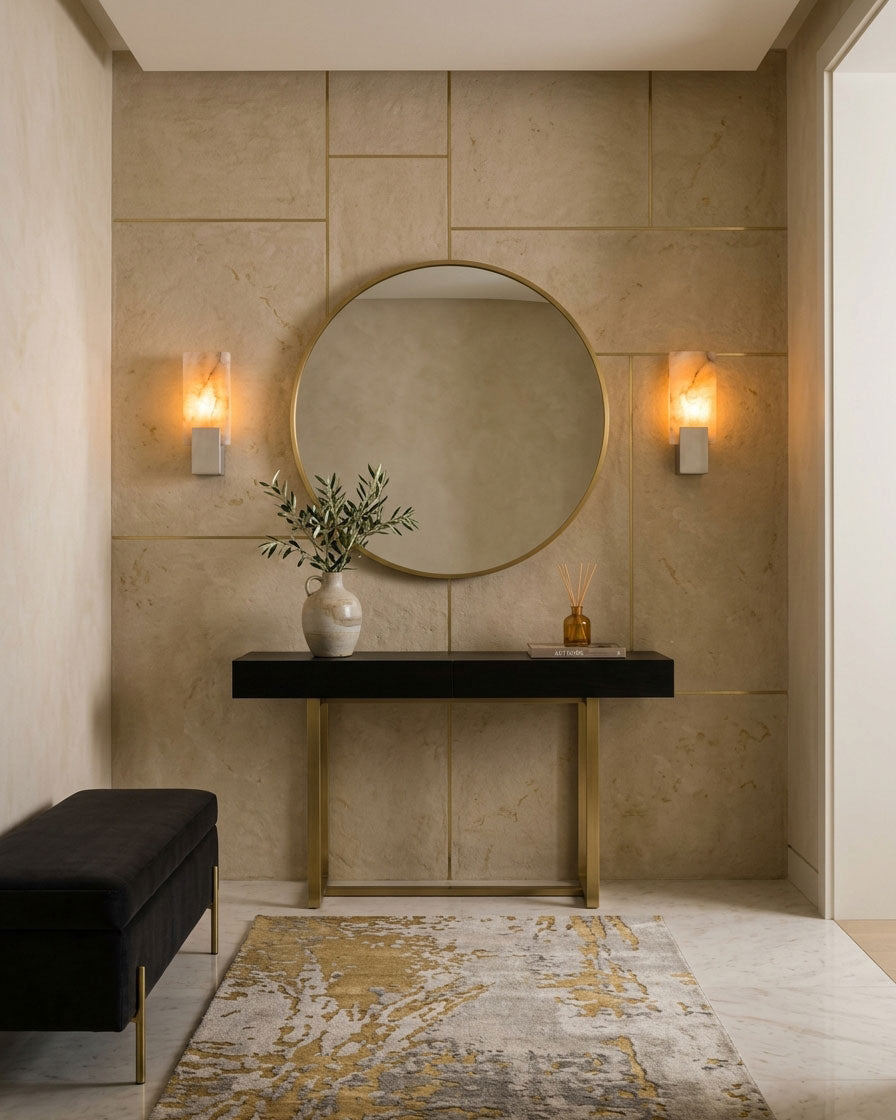 Iverson Alabaster Wall Sconce