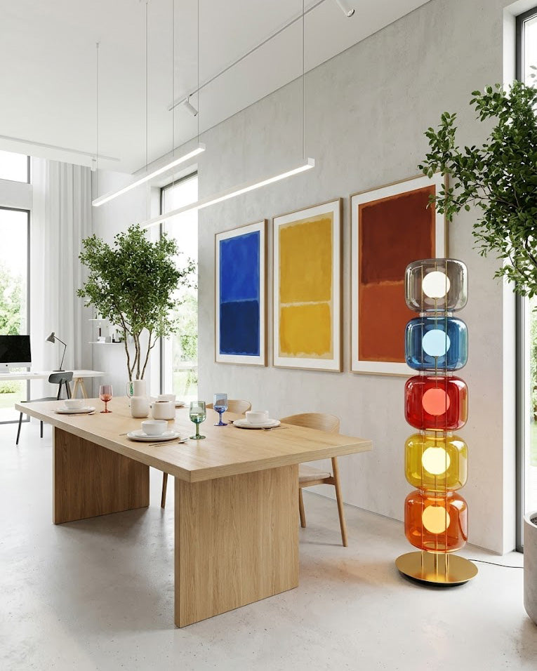 Jasper Colorblock Floor Lamp