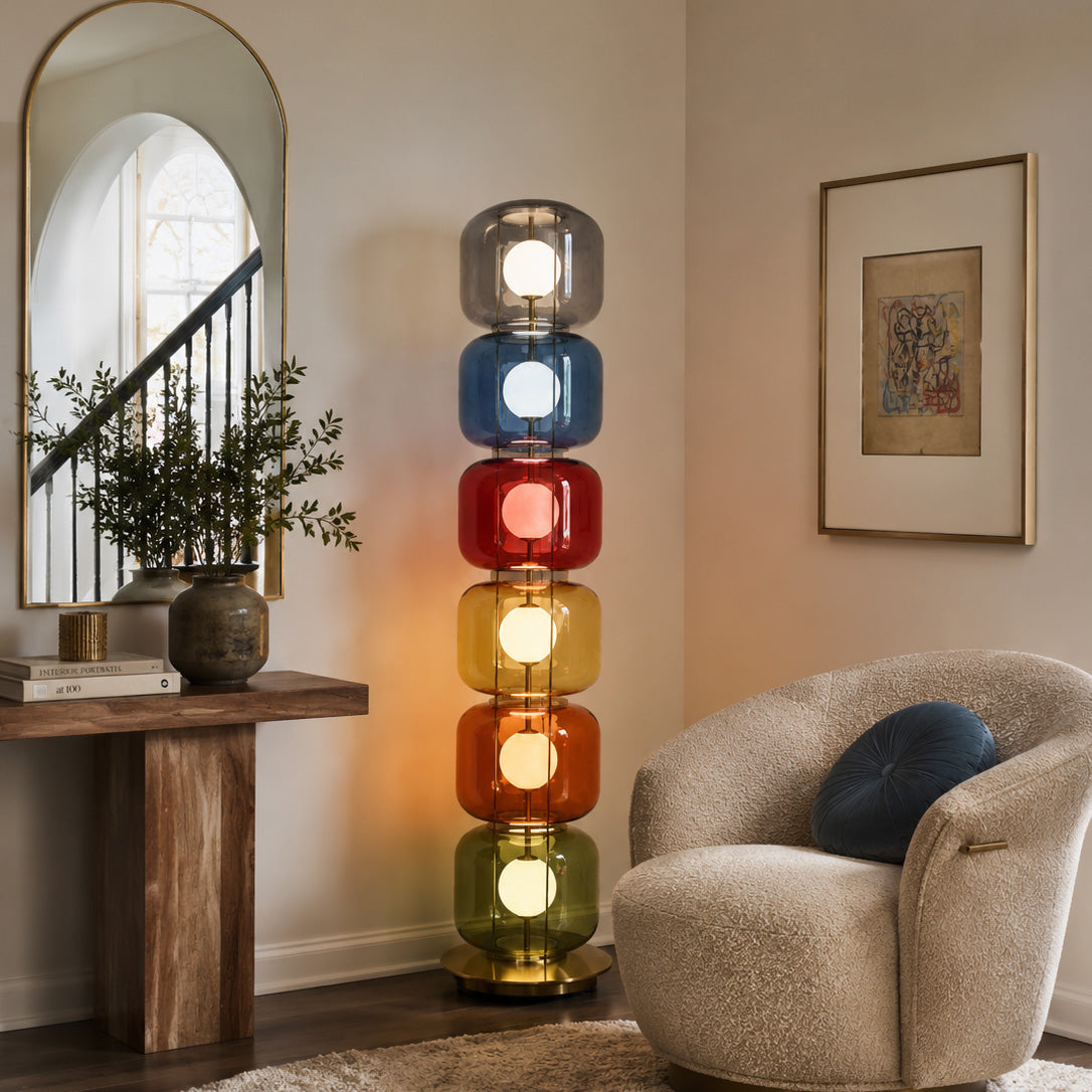Jasper Colorblock Floor Lamp