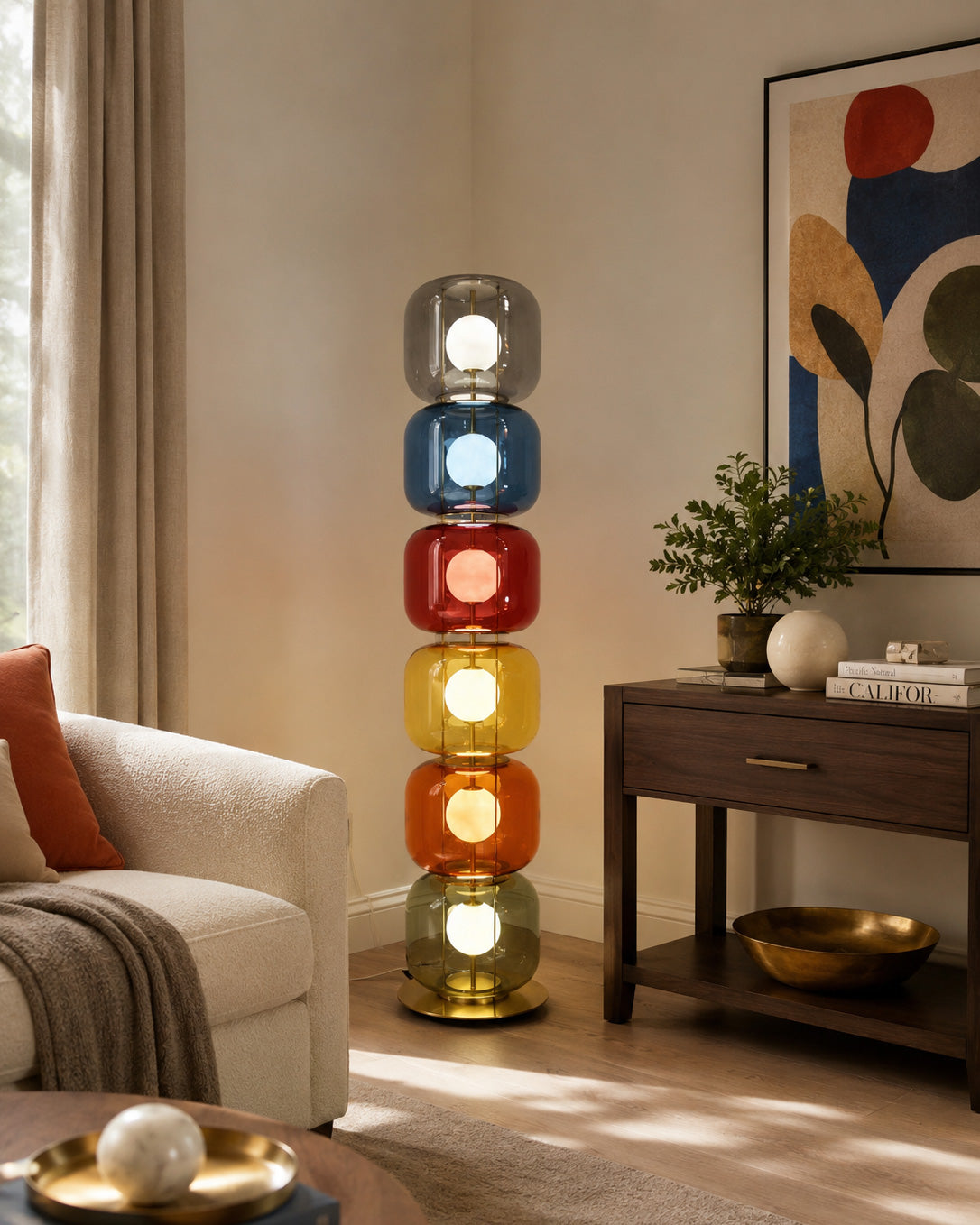 Jasper Colorblock Floor Lamp