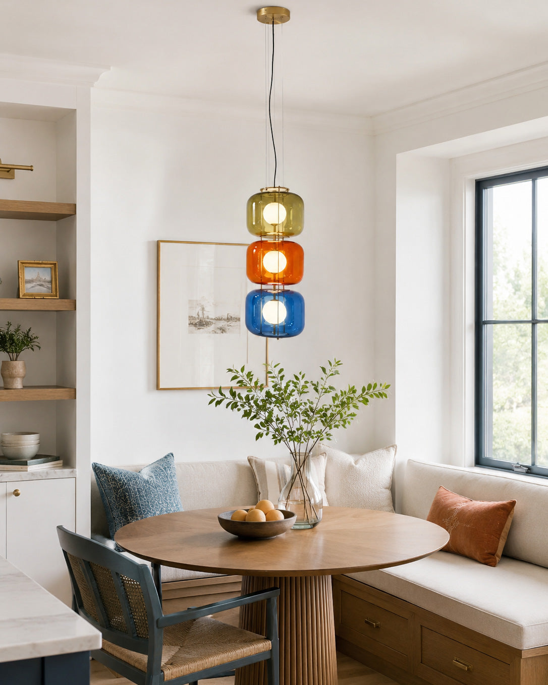 Jasper Colorblock Pendant Light