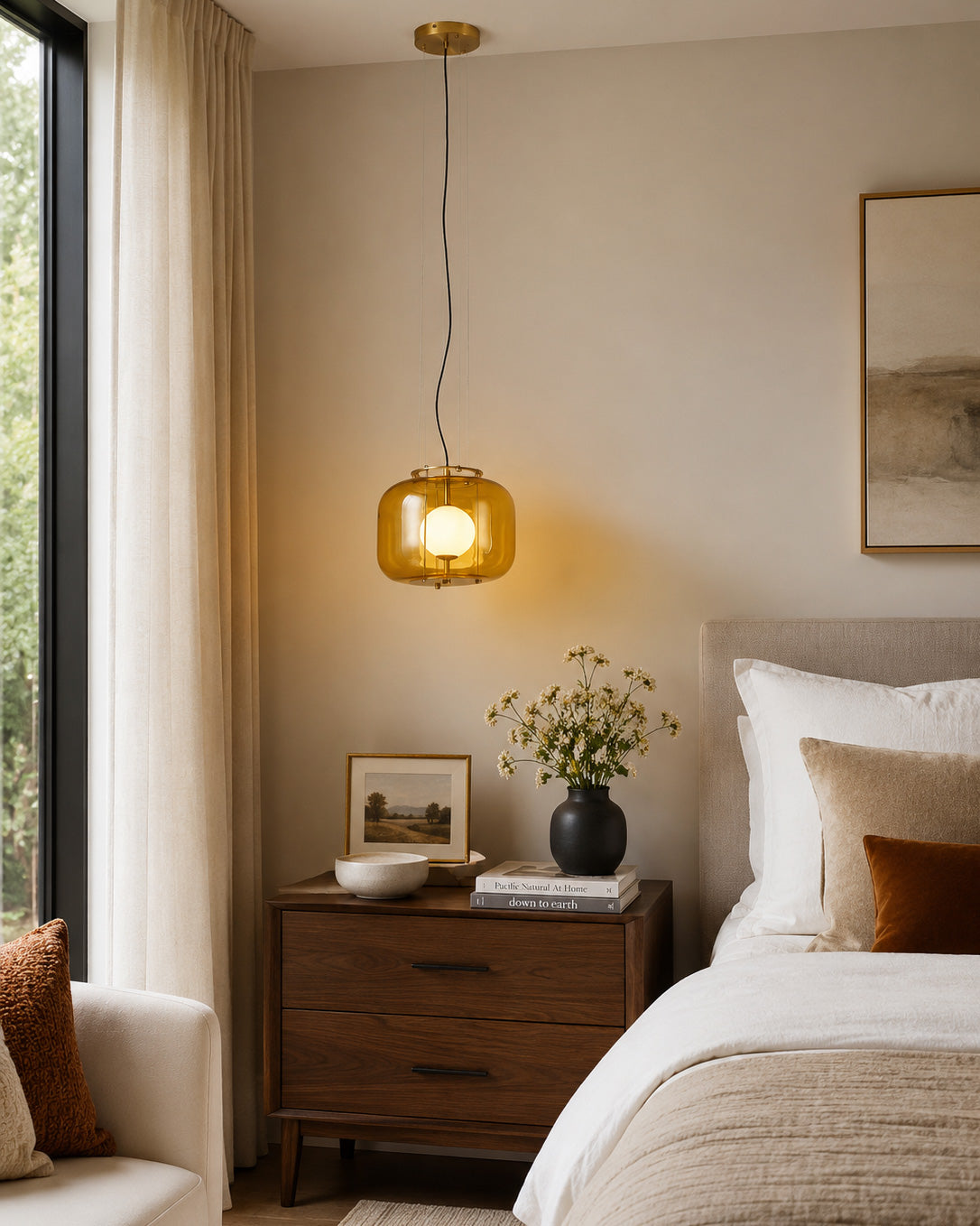 Jasper Colorblock Pendant Light