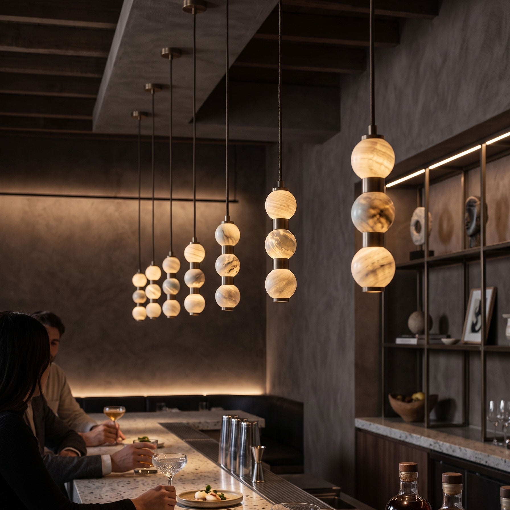 Jorah Stacked Pendant Light