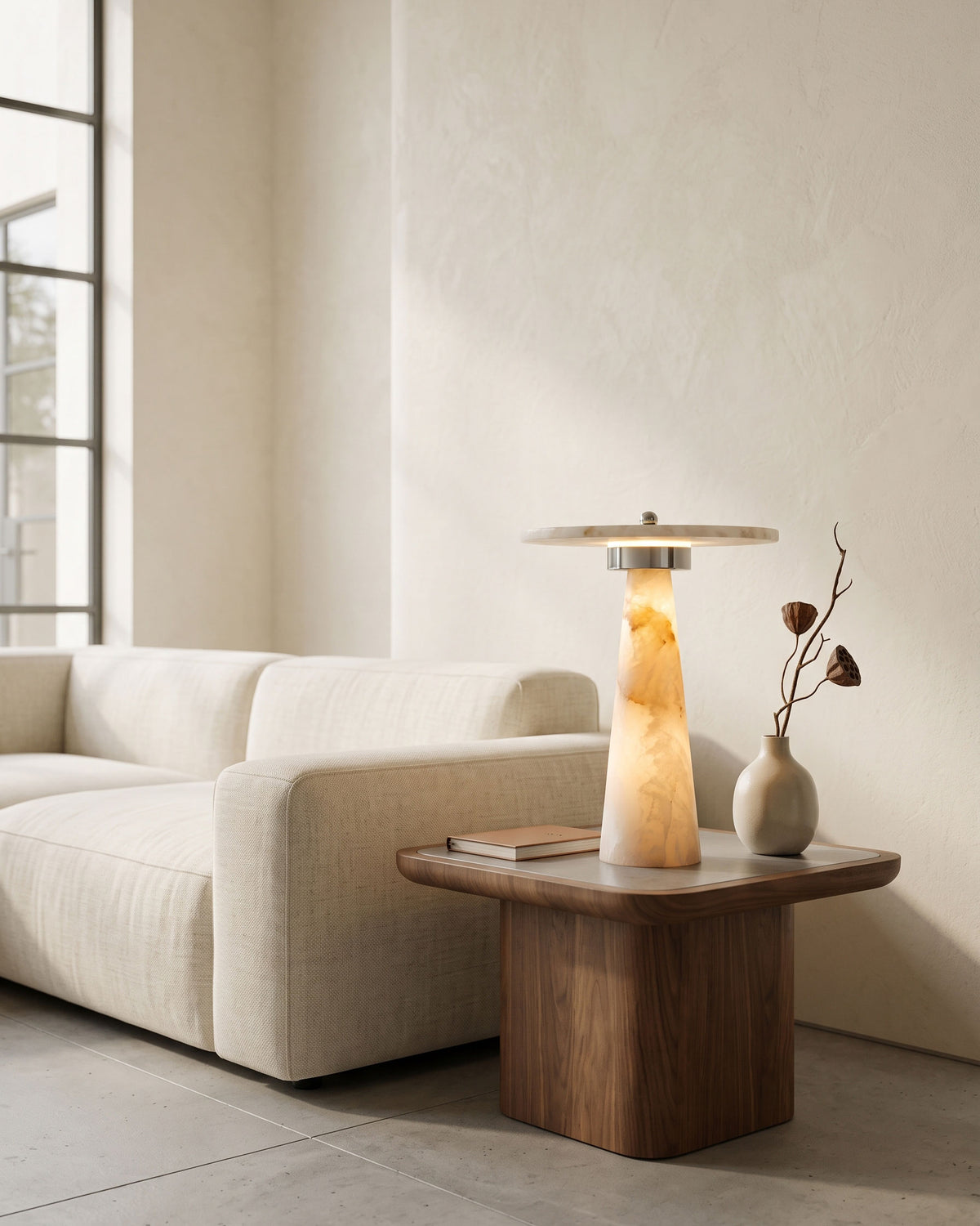 Jory Alabaster Table Lamp
