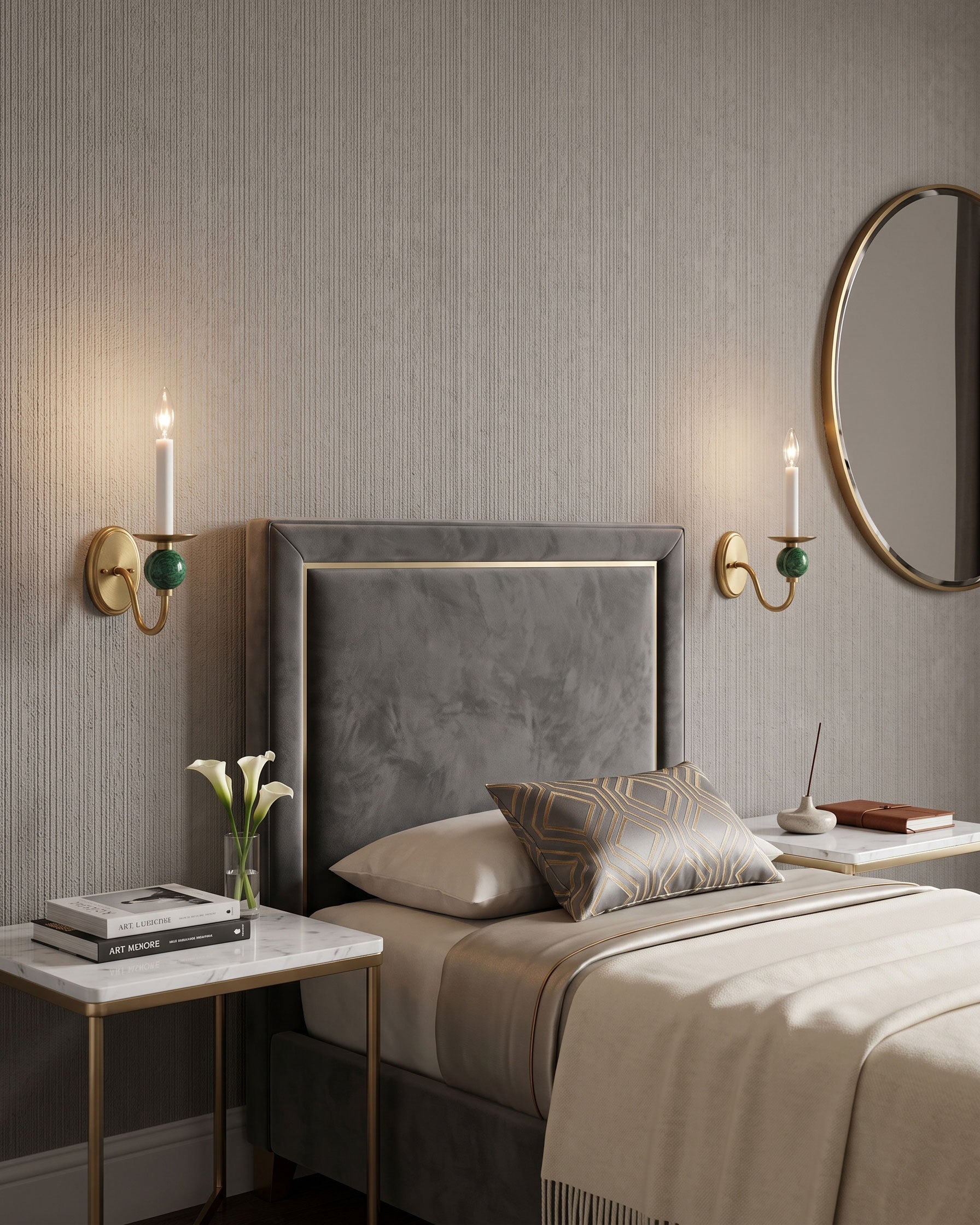 Jovie Marble Wall Sconce