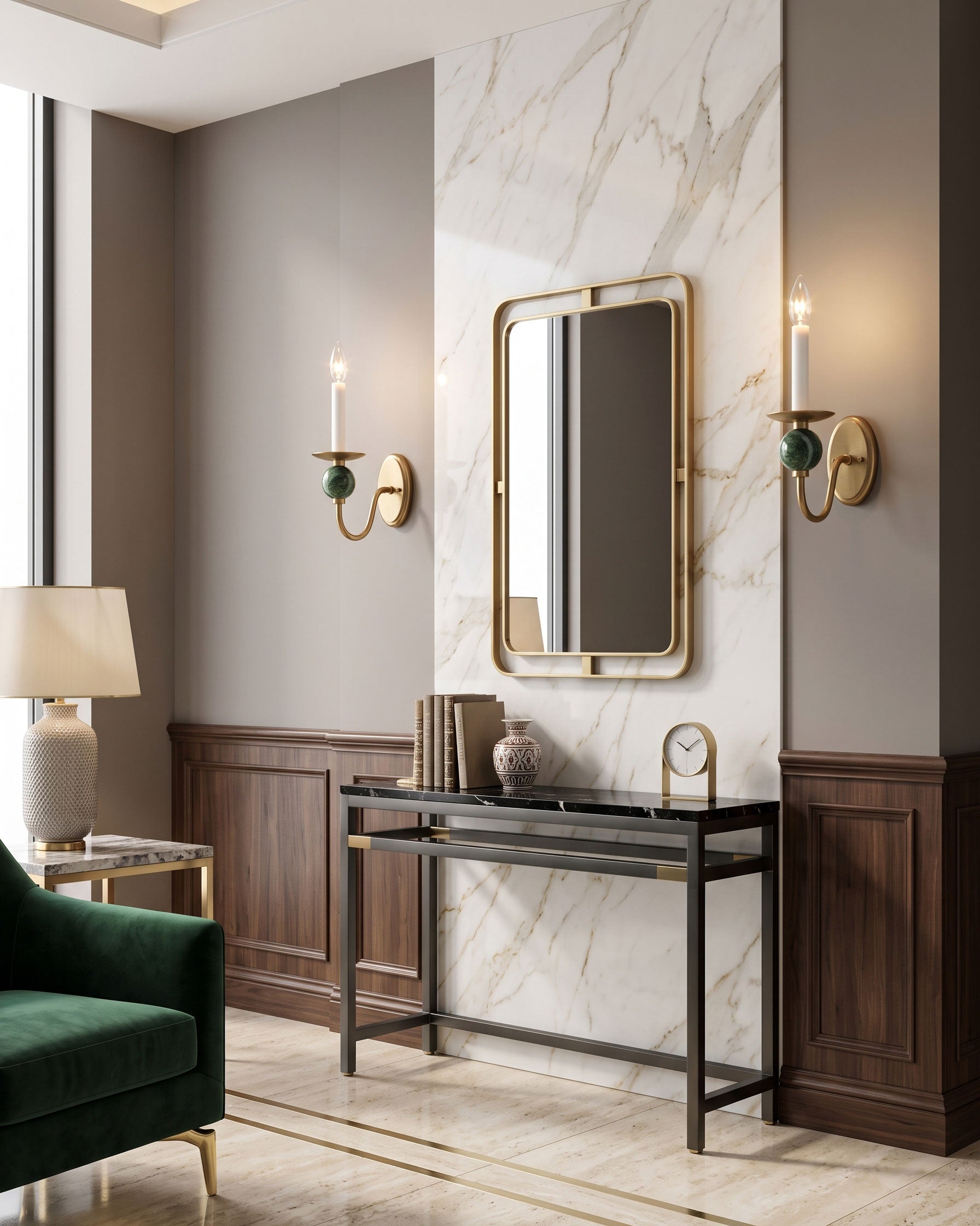 Jovie Marble Wall Sconce