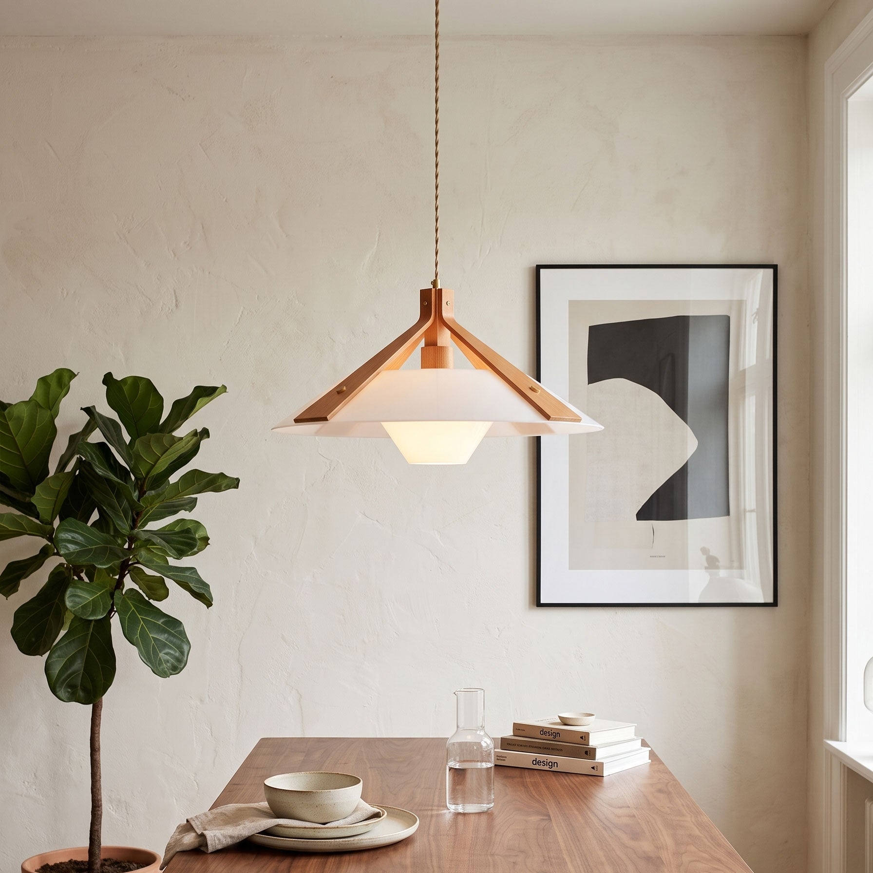 Jude Minimalist Cone Pendant Light