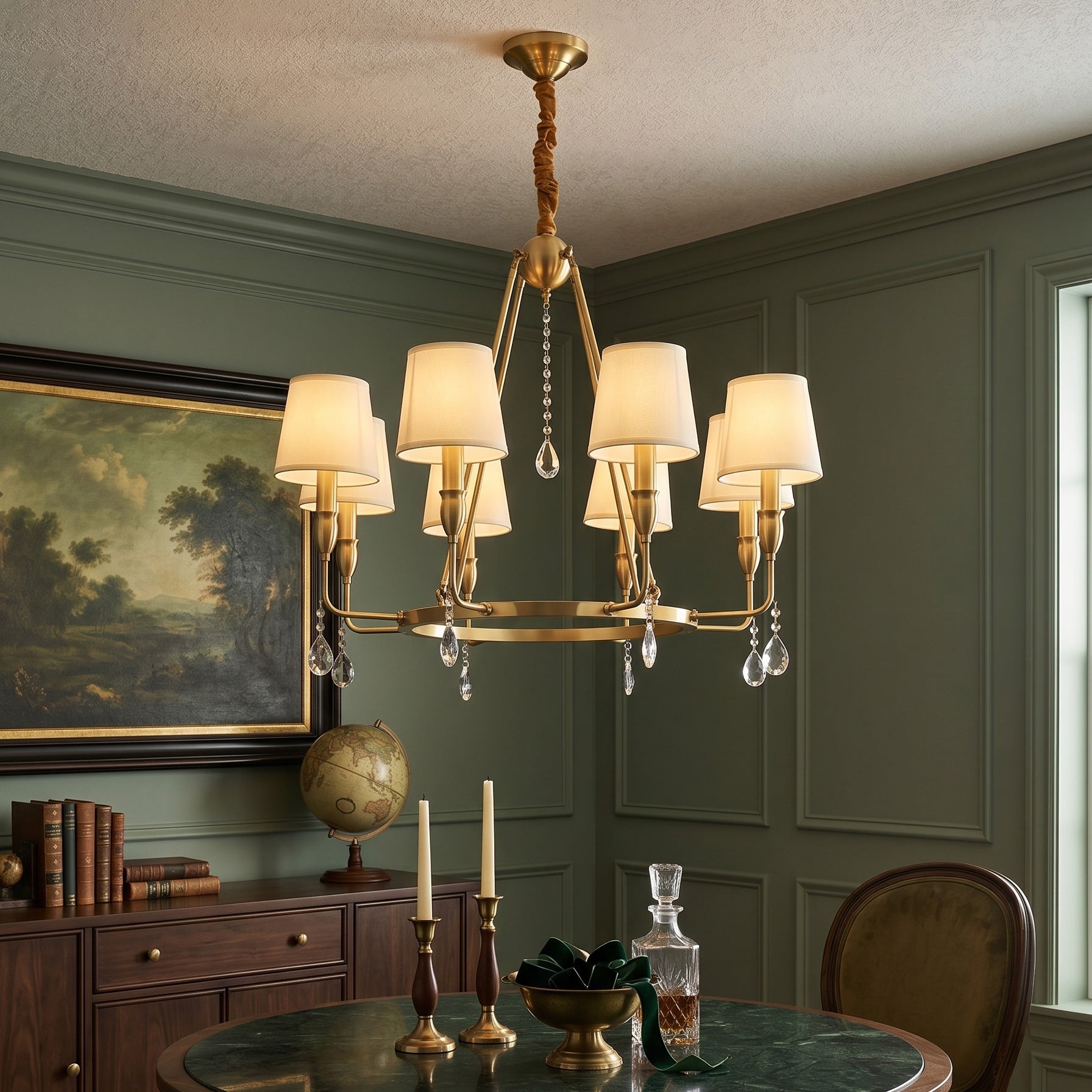 Juliet Tapered Shade Chandelier