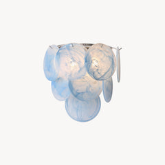 Keanu Ripple Glass Wall Sconce