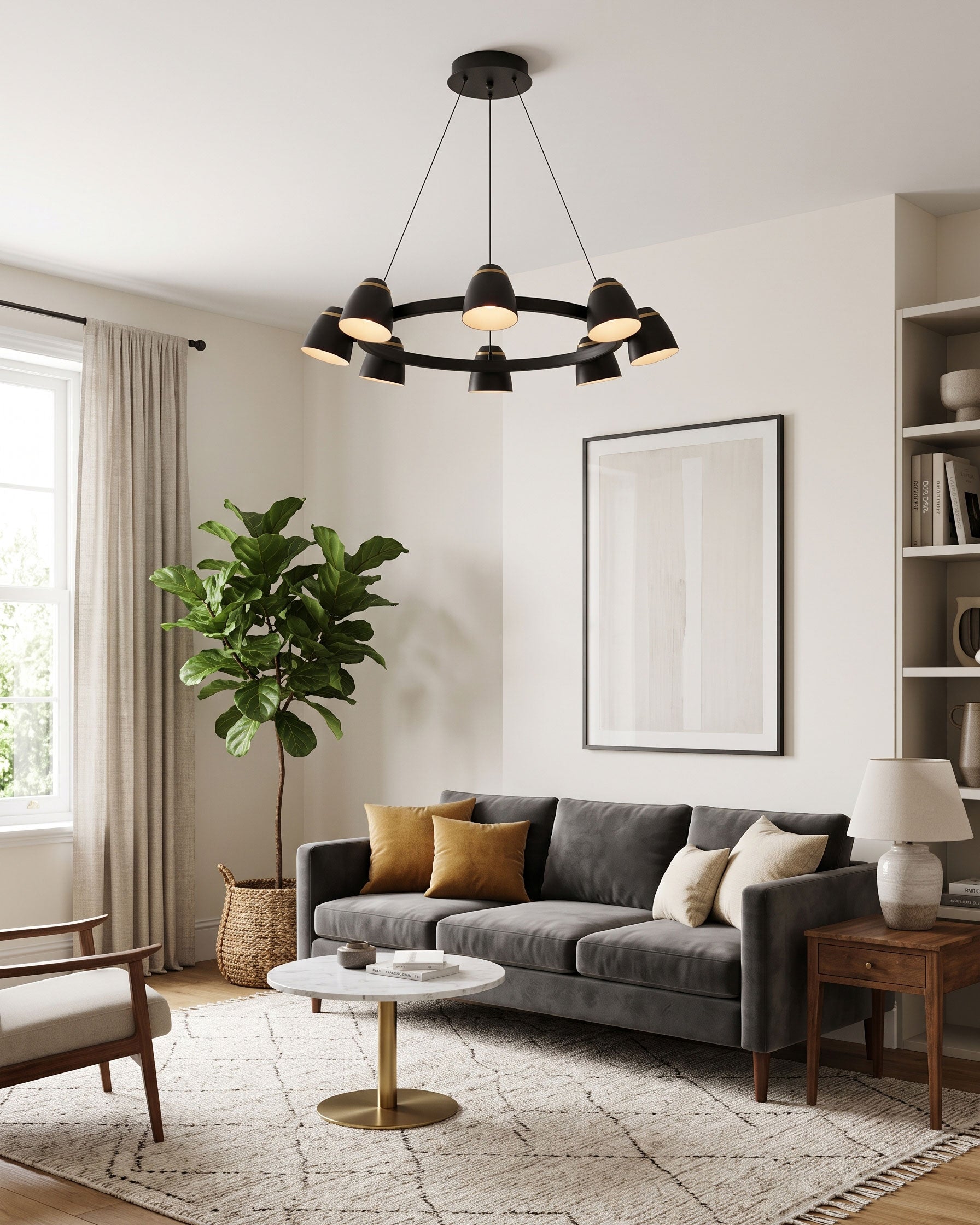 Rayonshine Kellan Multi-Light Chandelier — Detail View 10