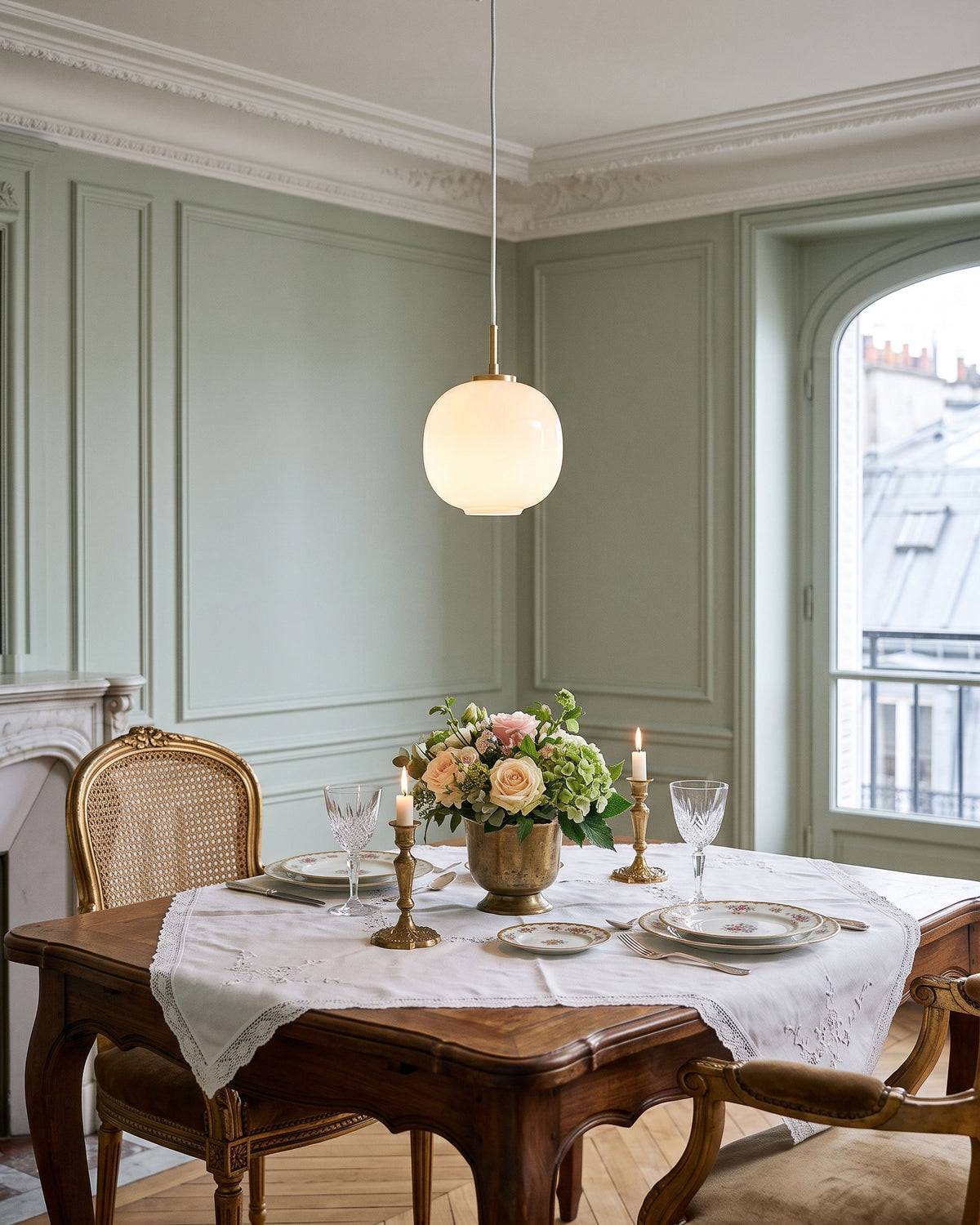 Kester Opal Pendant Light