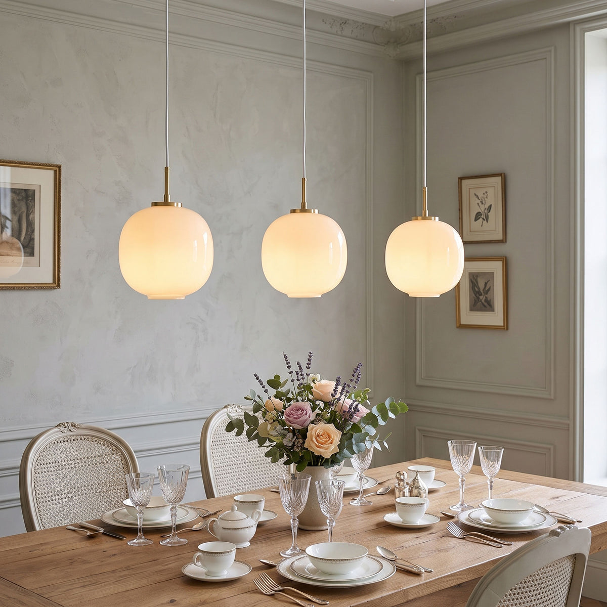 Kester Opal Pendant Light