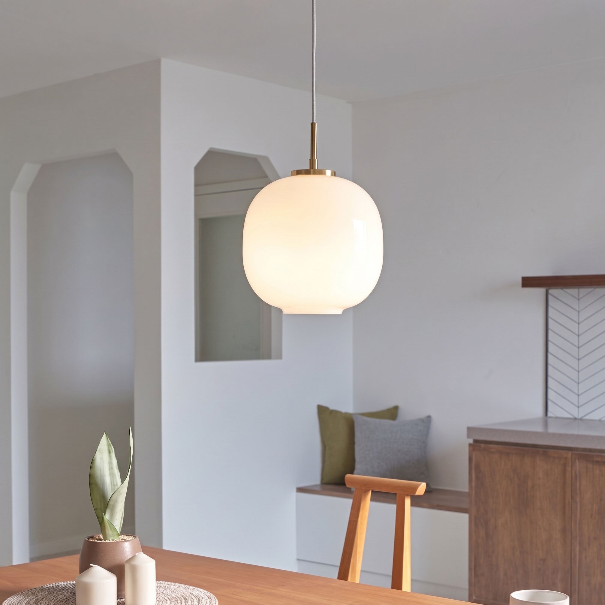 Kester Opal Pendant Light