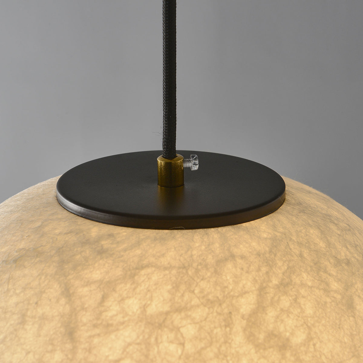 Kian Mulberry Silk Pendant Light