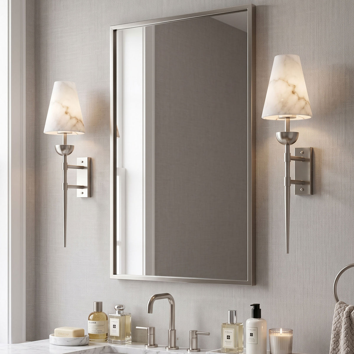 Kincaid Alabaster Wall Sconce