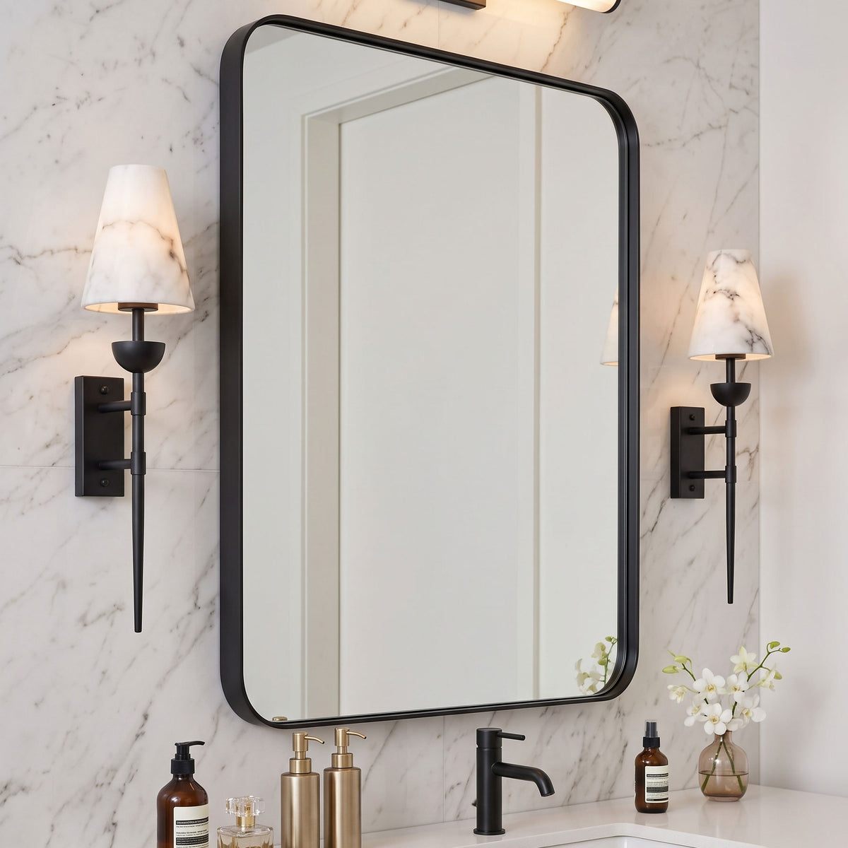 Kincaid Alabaster Wall Sconce