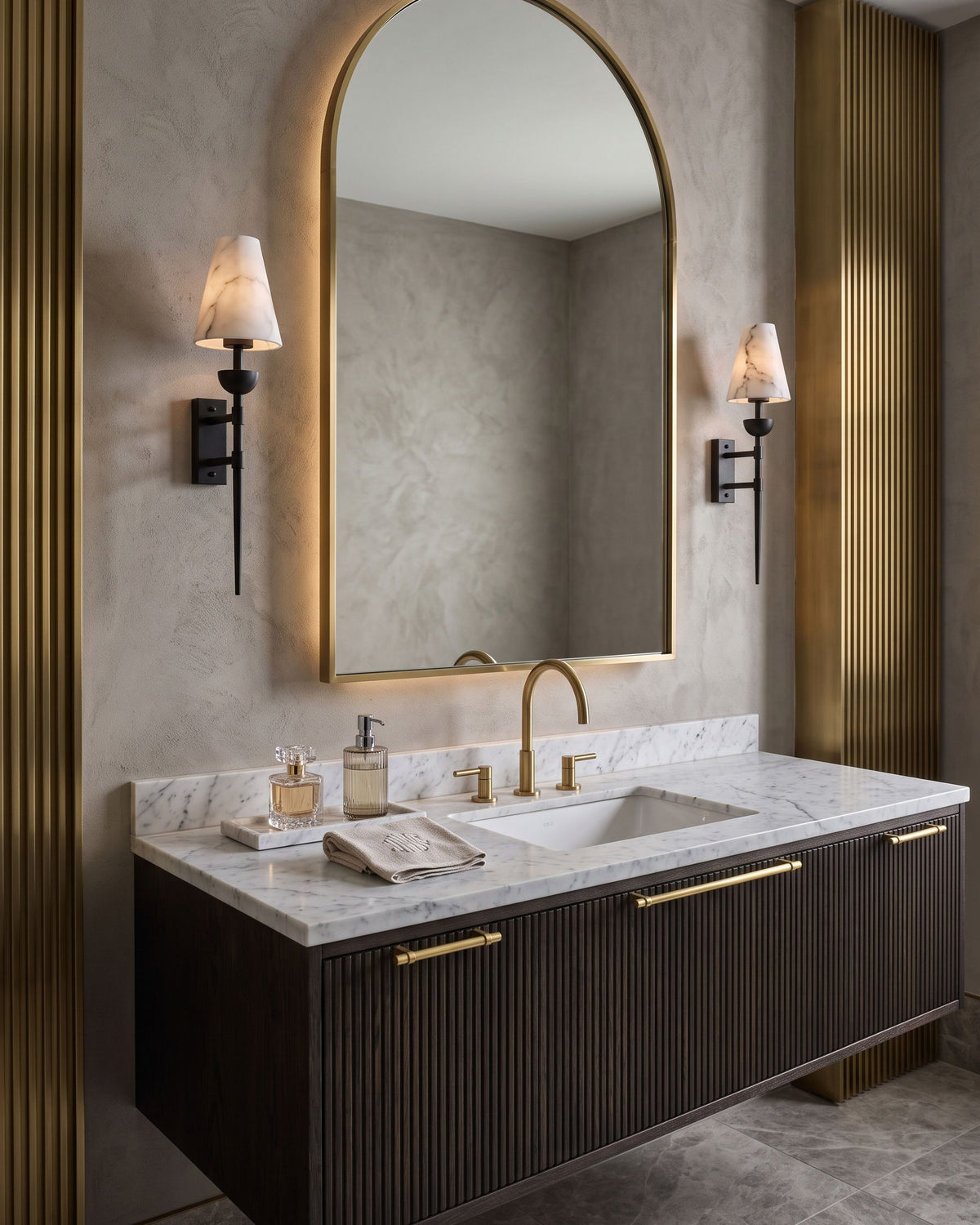 Kincaid Alabaster Wall Sconce