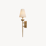 Applique Murale Kincaid in Ottone e Lino