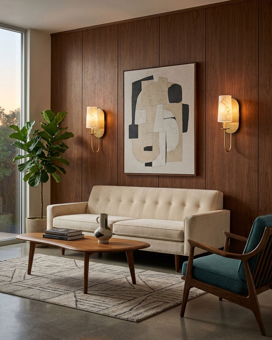 Lara Alabaster Wall Sconce
