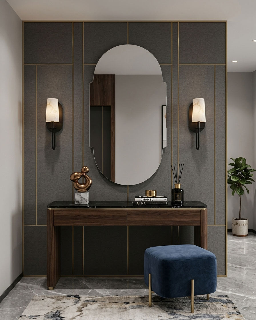 Lara Alabaster Wall Sconce