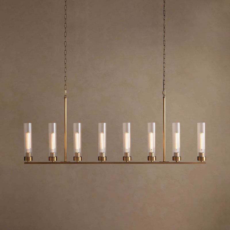 Larken Ribbed Chandelier