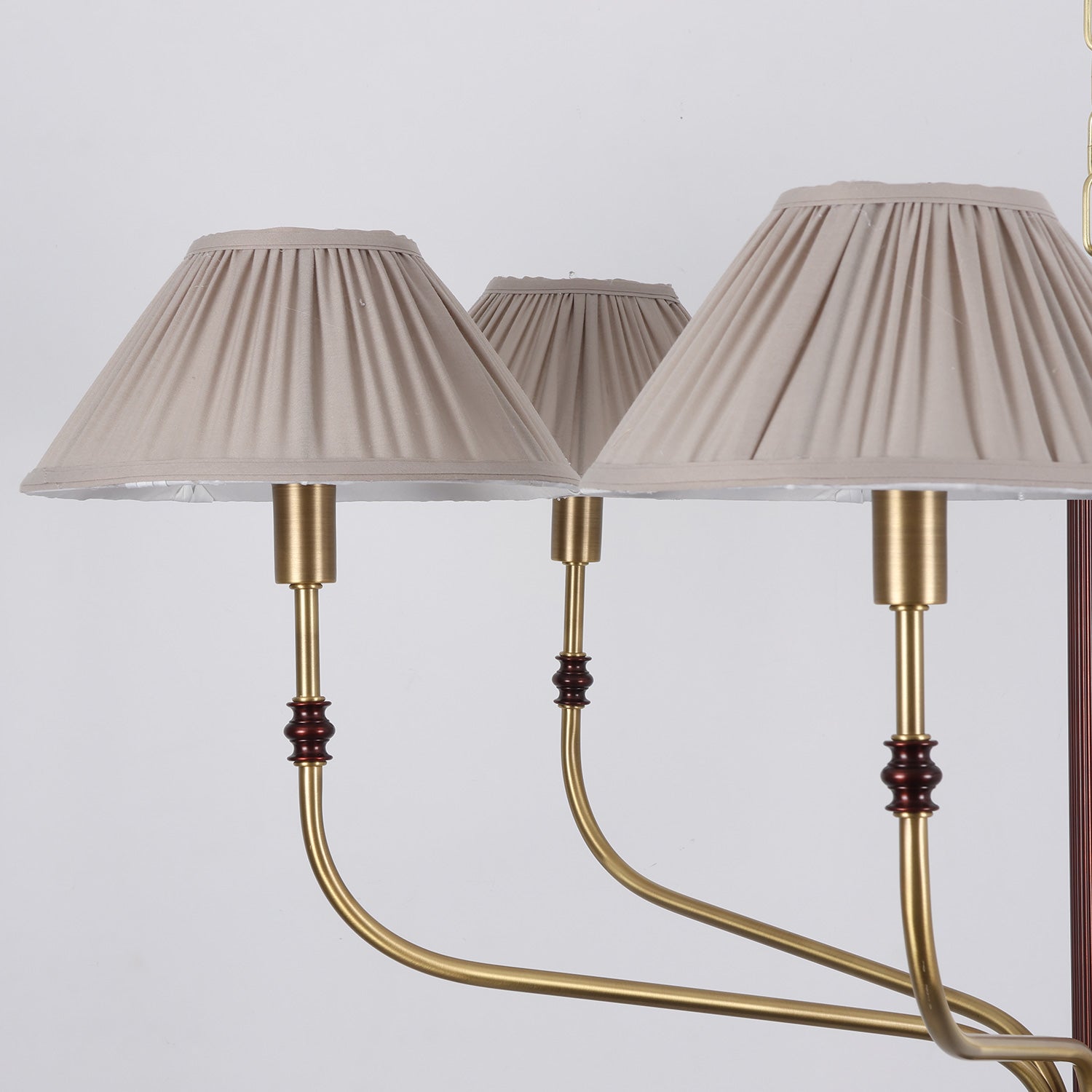 Laurent Pleated Chandelier