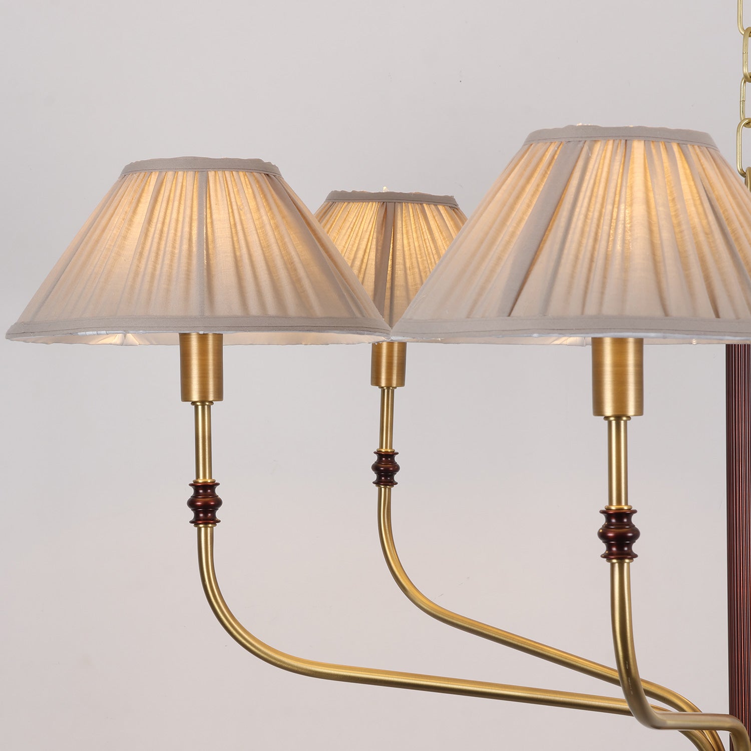 Laurent Pleated Chandelier