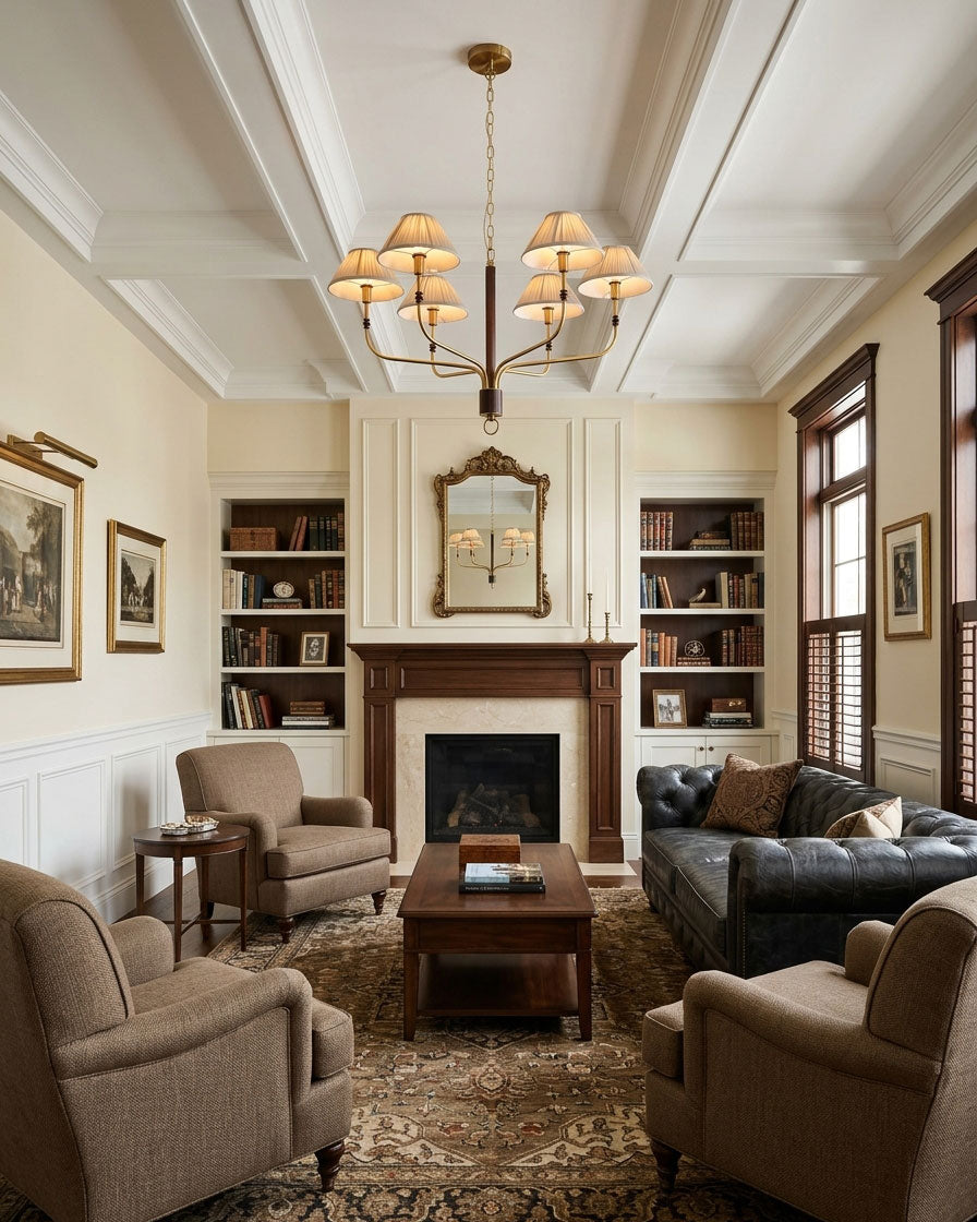 Laurent Pleated Chandelier – detail 5