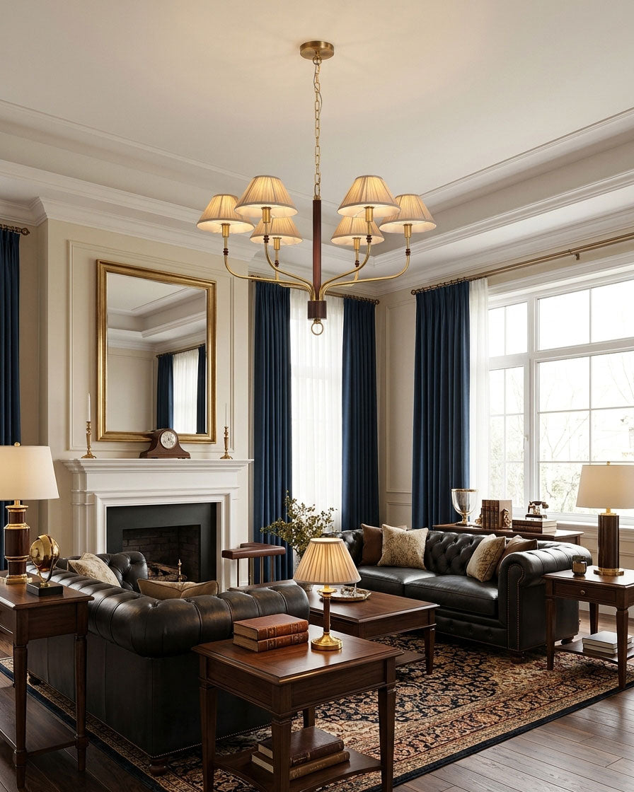Laurent Pleated Chandelier – detail 19