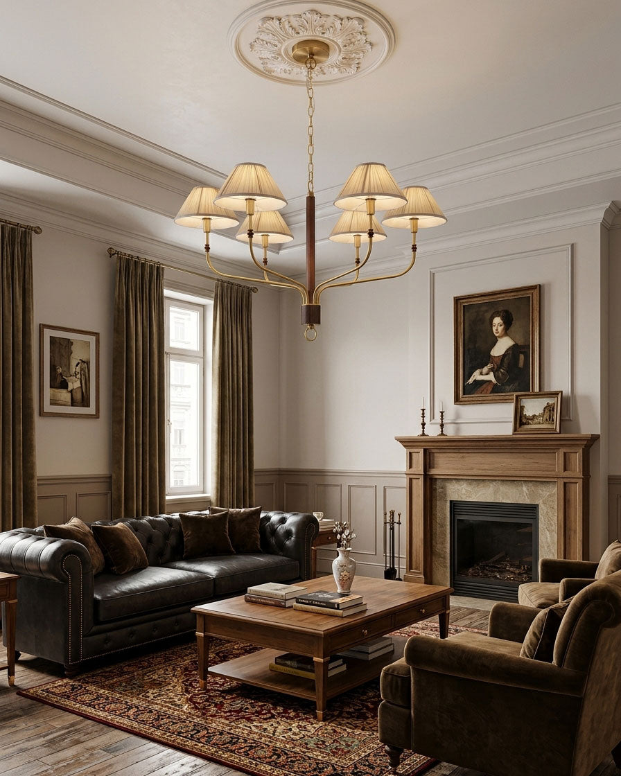 Laurent Pleated Chandelier – detail 8