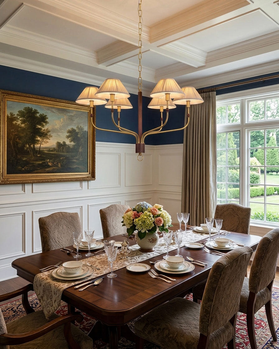 Laurent Pleated Chandelier – detail 4