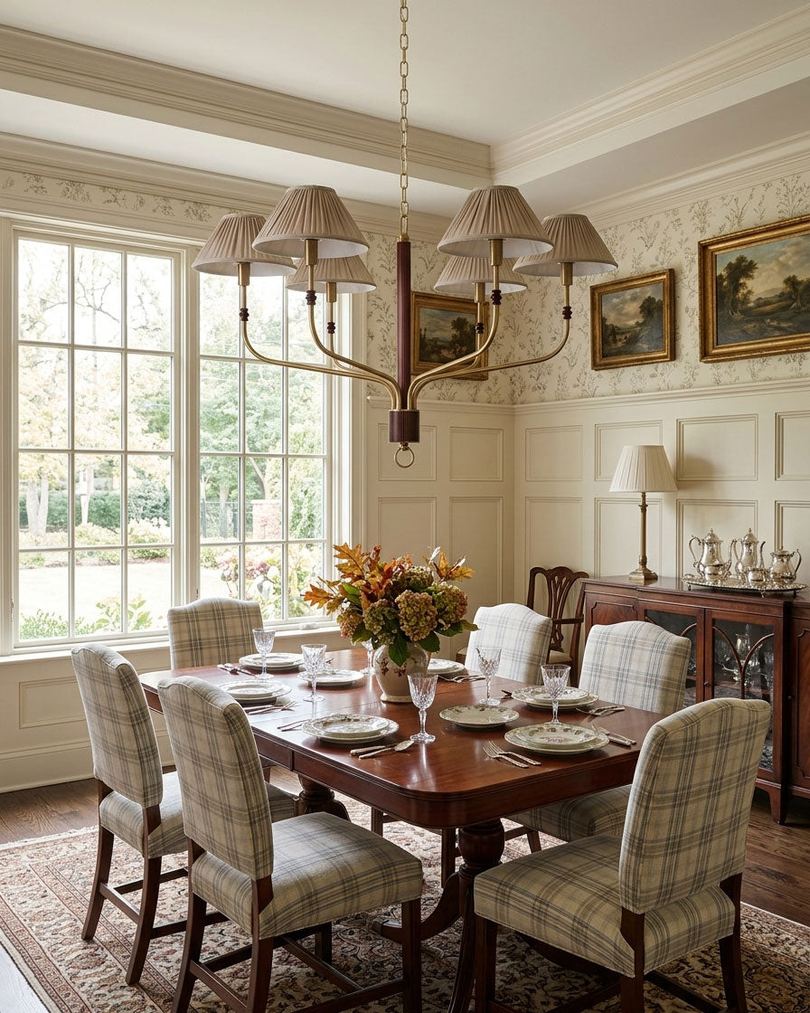 Laurent Pleated Chandelier – detail 6