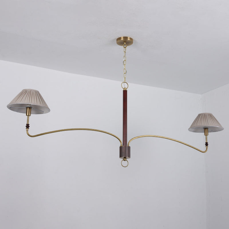 Laurent Pleated Chandelier