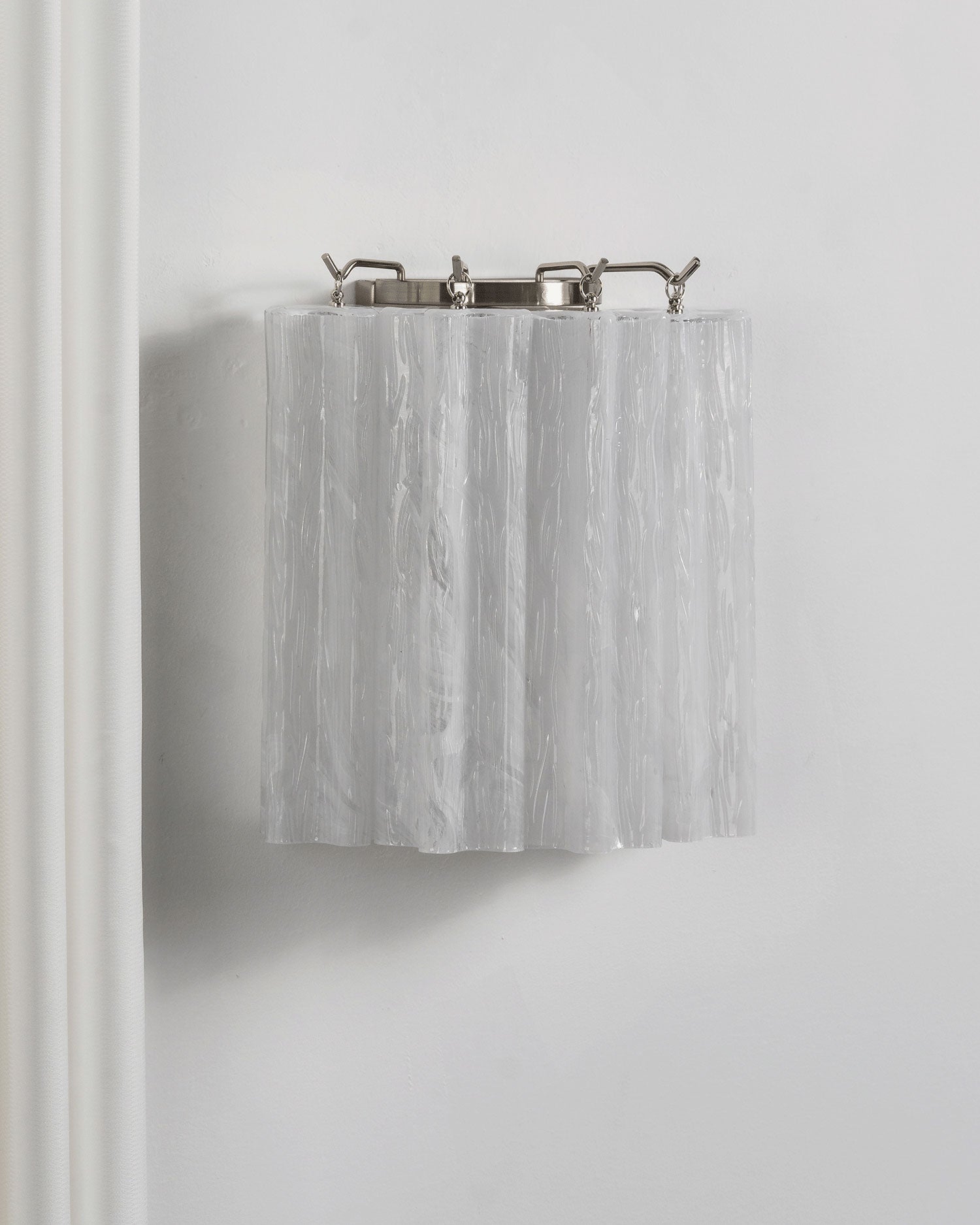 Leland Fluted Glass Wall Sconce