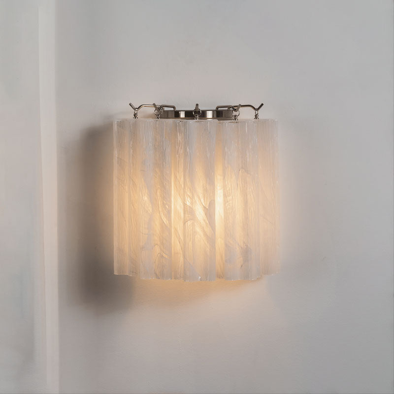 Leland Fluted Glass Wall Sconce