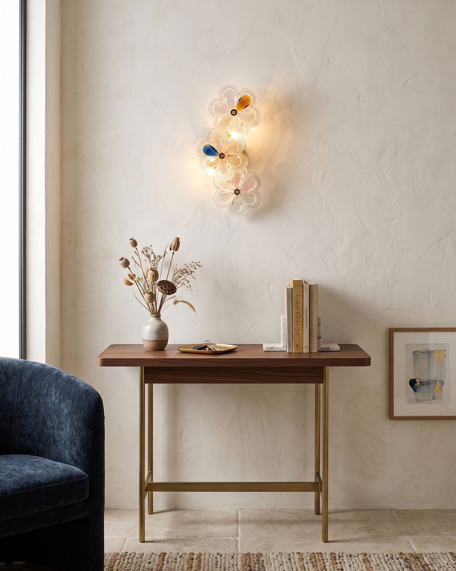 Rayonshine Lennox Floral Wall Sconce — Detail View 11