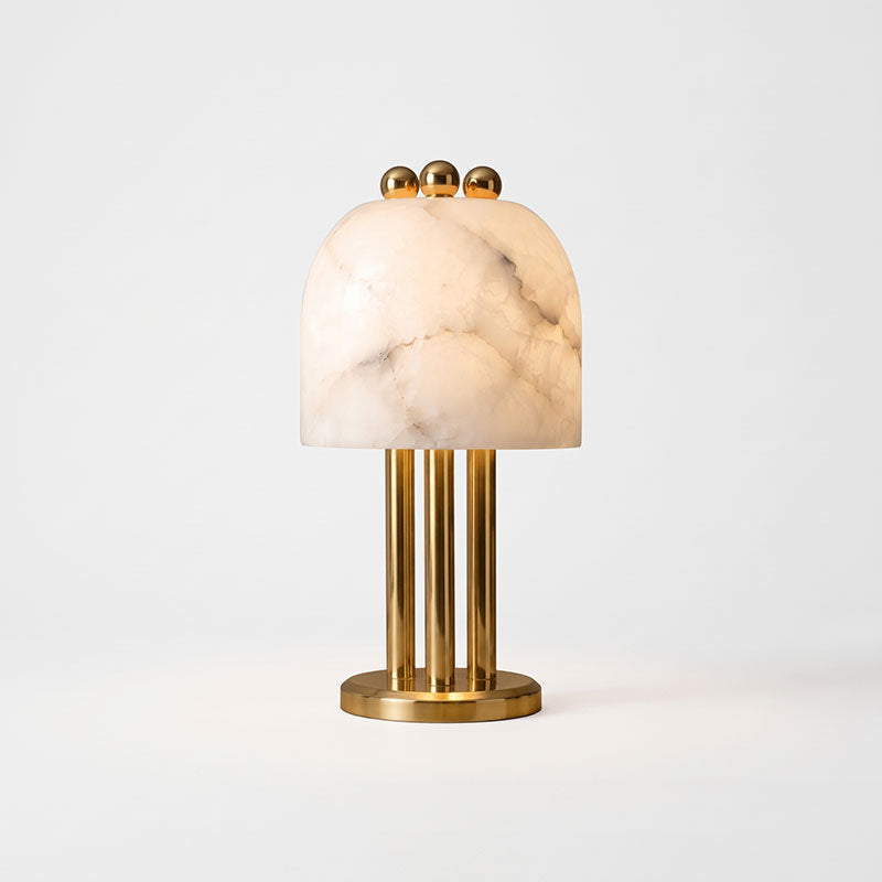 Leopold Sculptural Alabaster Table Lamp