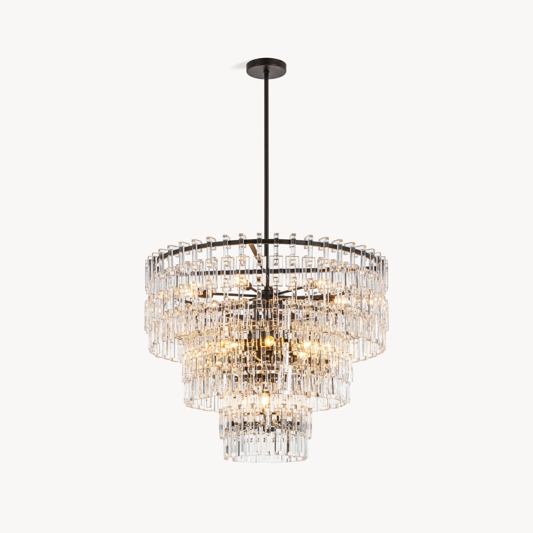 Lexington Tiered Crystal Chandelier