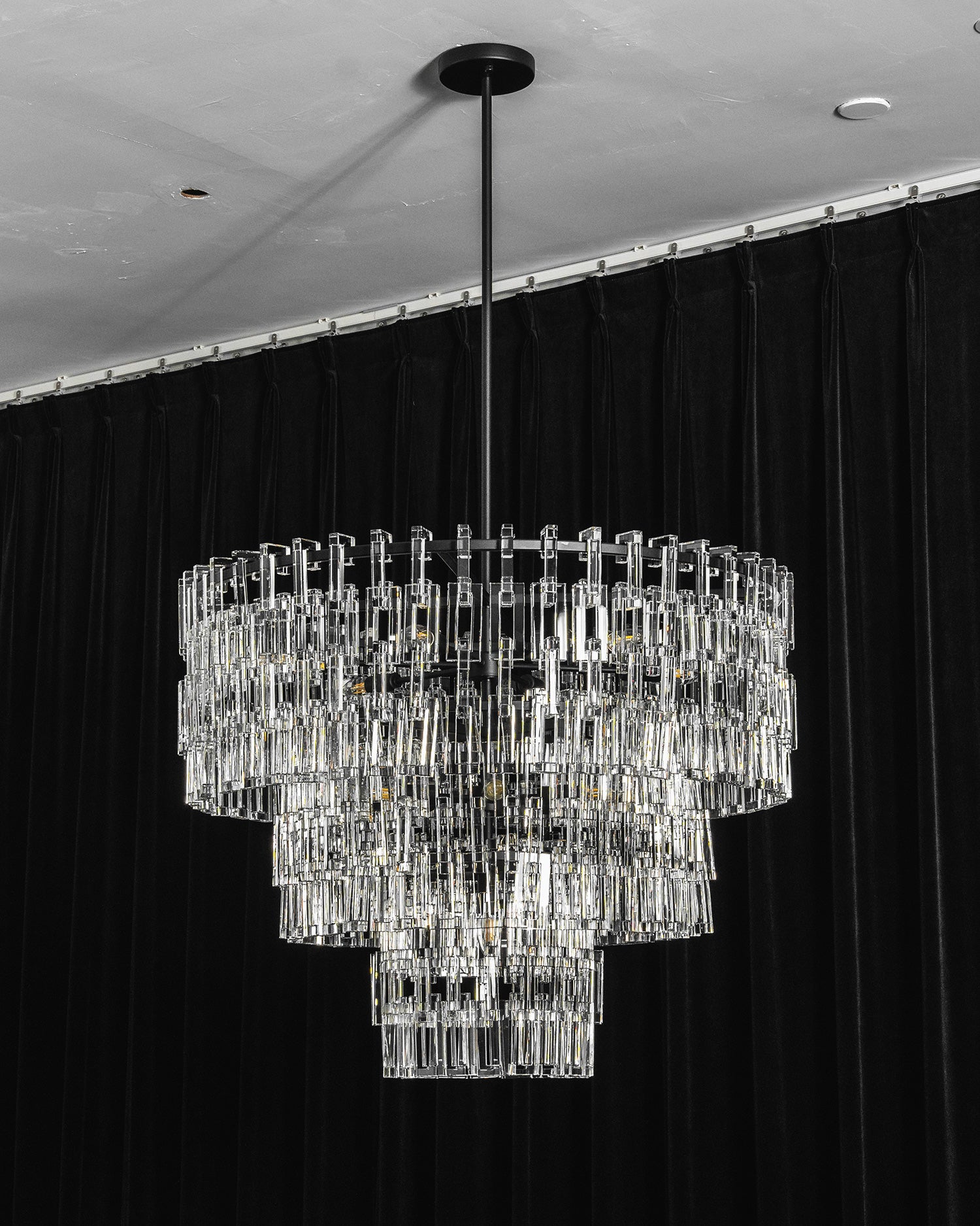 Lexington Tiered Crystal Chandelier