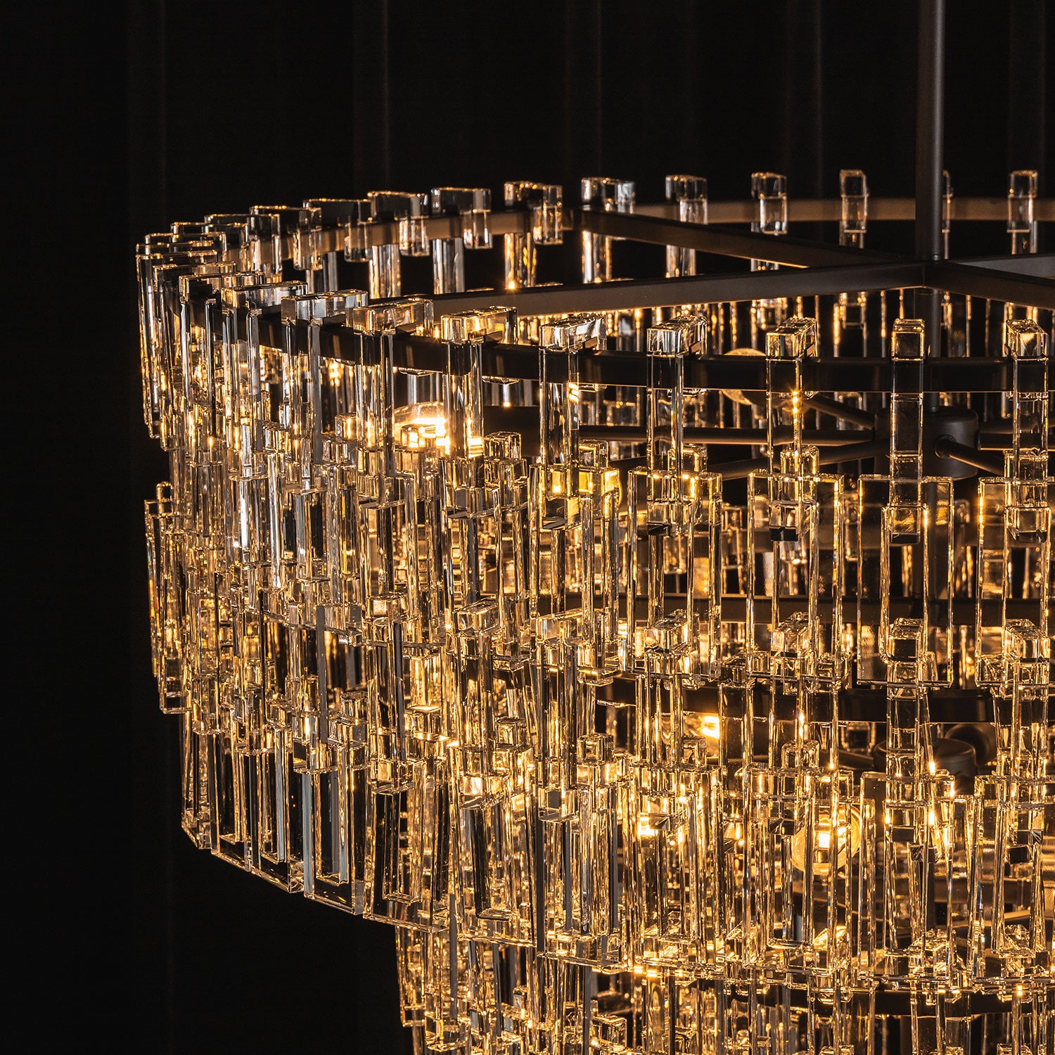 Lexington Tiered Crystal Chandelier