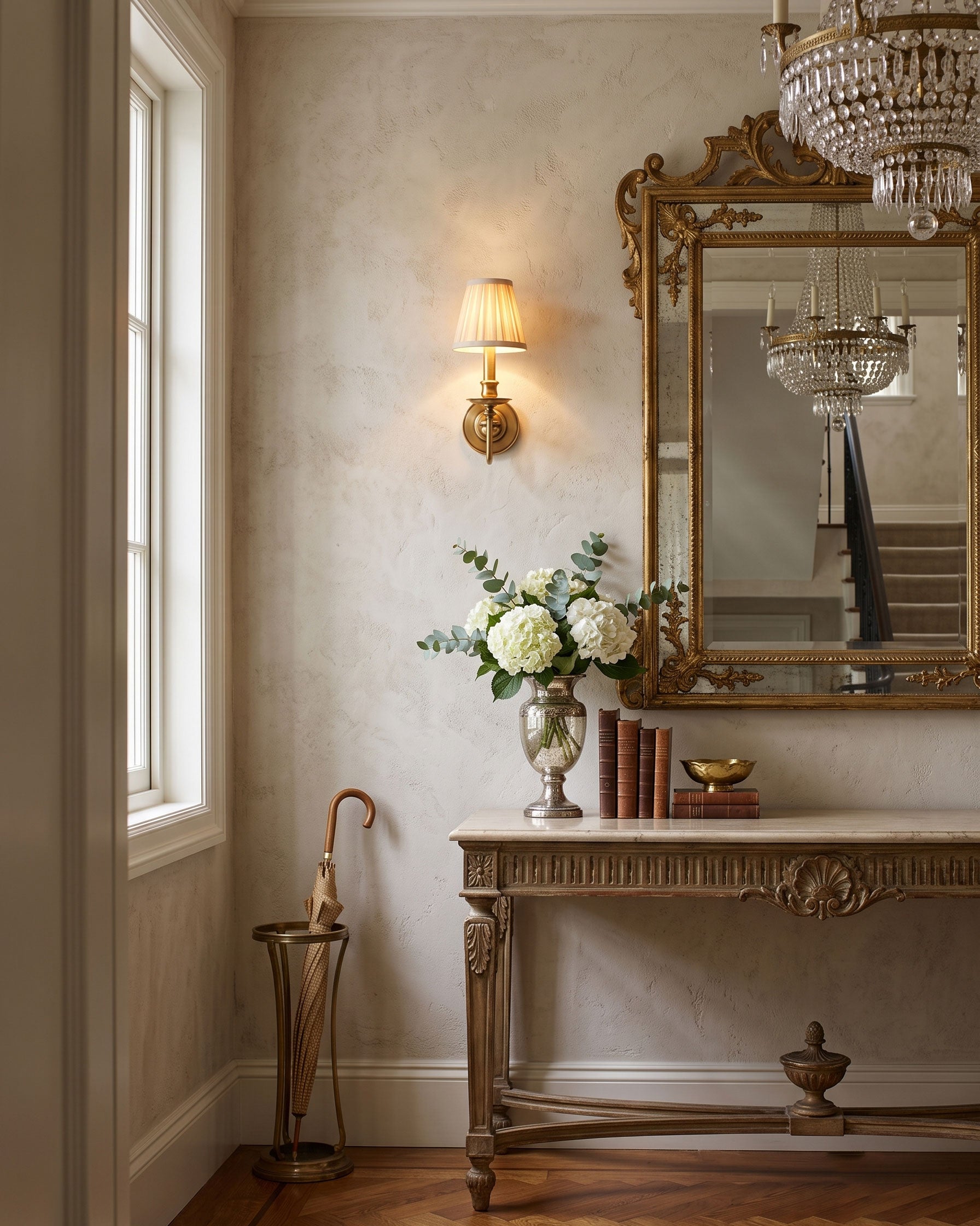 Llewellyn Fabric Shade Wall Sconce